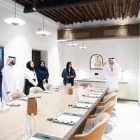 Bodour Al Qasimi reviews progress of Al Bait Al Westi
