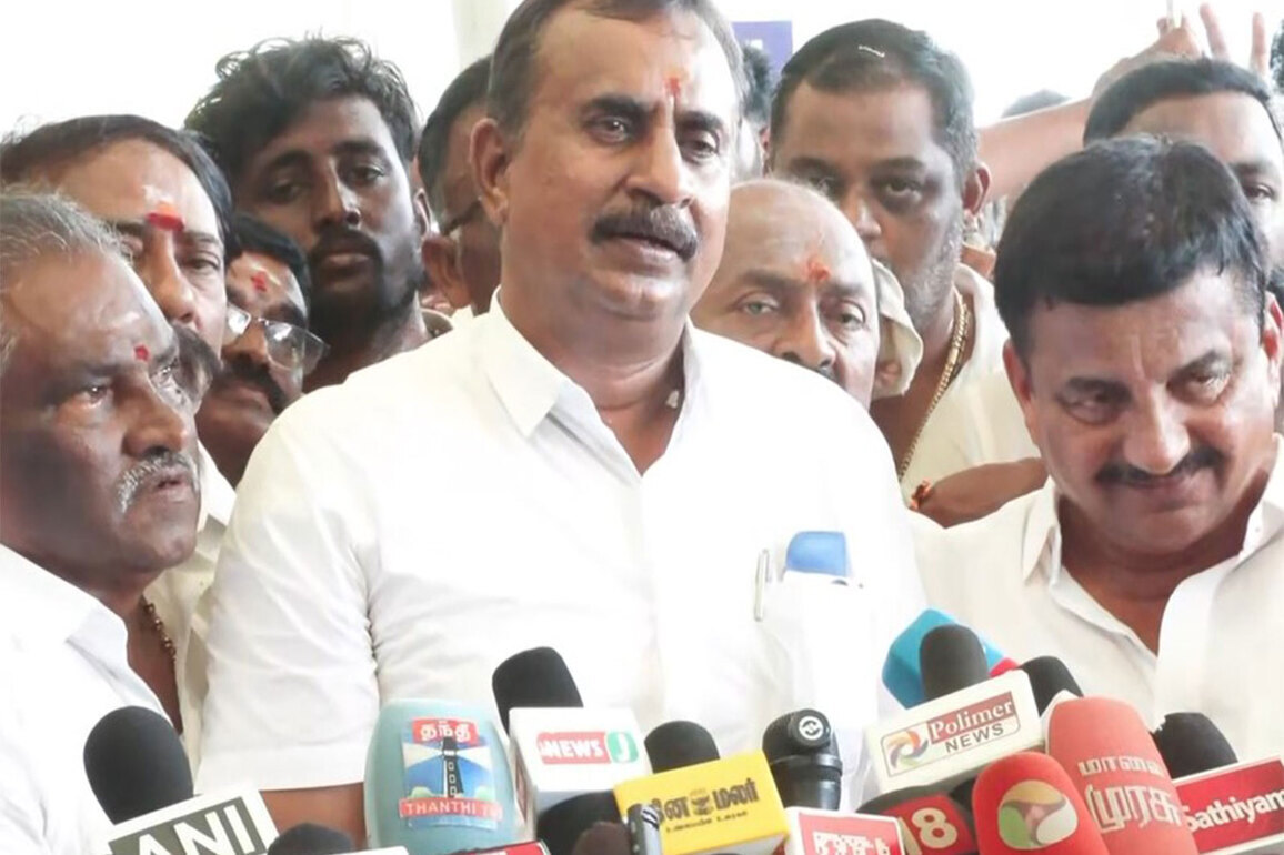 Confident of winning 210 constituencies: Former AIADMK minister SP Velumani ahead of TN polls