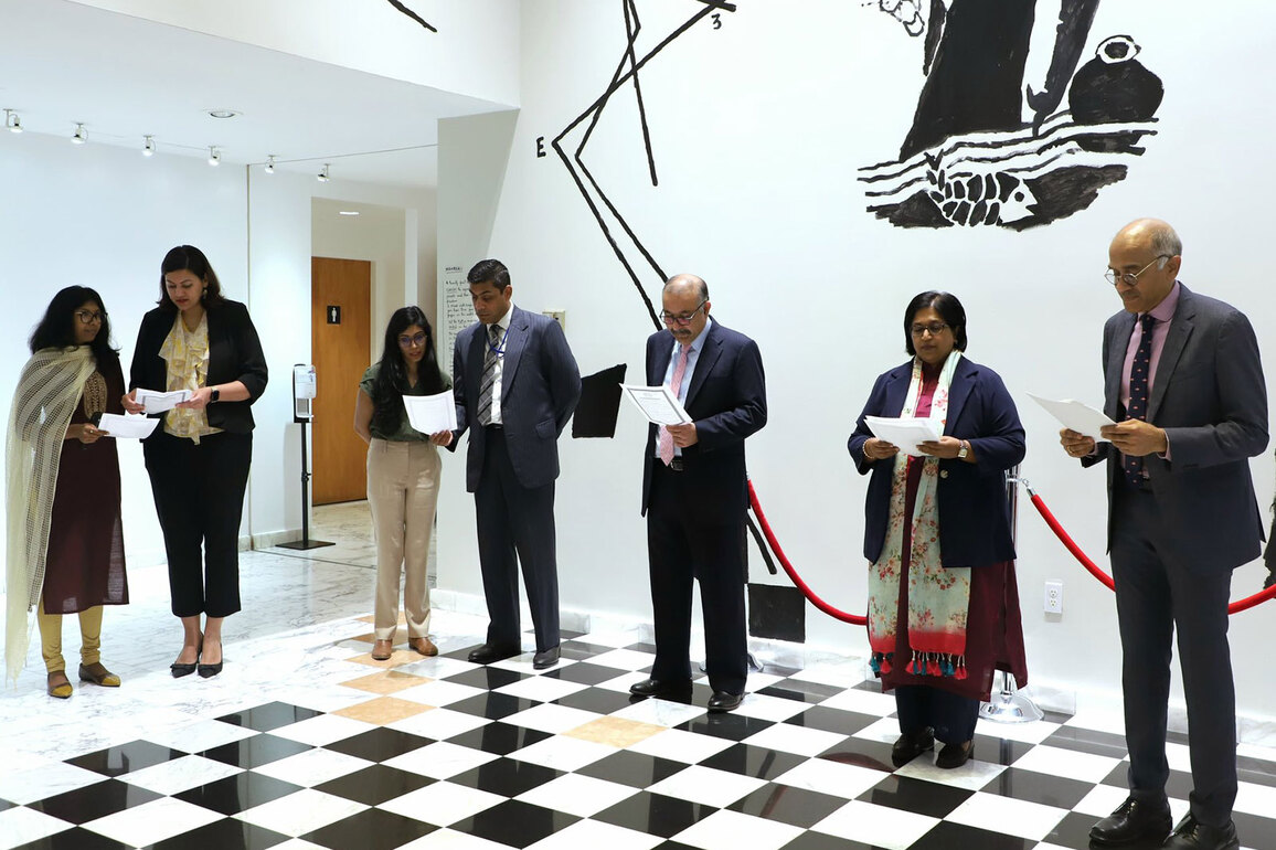 India at UN takes 'Swachhta' pledge under Swachhta Hi Seva Campaign 2025