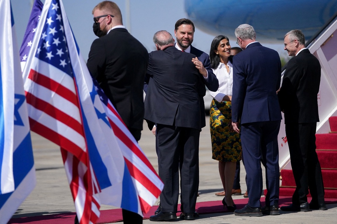 Vance visits Israel to stabilise Trump's Gaza Peace deal