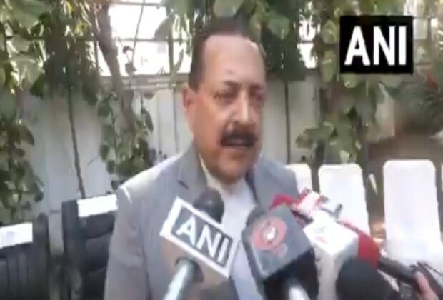 J-K: Union Minister Jitendra Singh meets BJP leaders; discussed J&K issues, Budget session