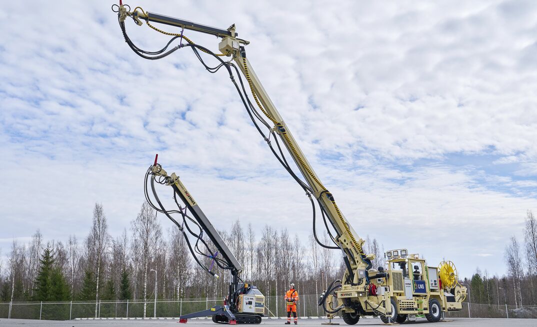 Normet’s revised Minimec L and newly launched Spraymec 9100