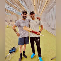 Virat Kohli flaunts grey beard, shares new pic from London