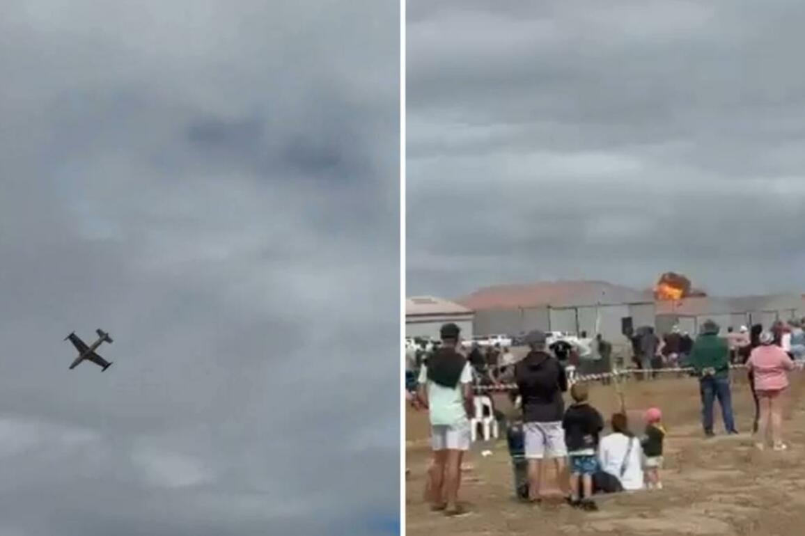 James OConnell- Test pilot dies in fiery Impala Mark 1 crash at West Coast Airshow in South Africa