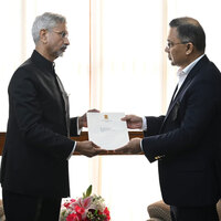 EAM Jaishankar hands over PM Modi's letter to BNP Acting Chairman Tarique Rahman in Dhaka, highlights "vision and values" guiding partnership