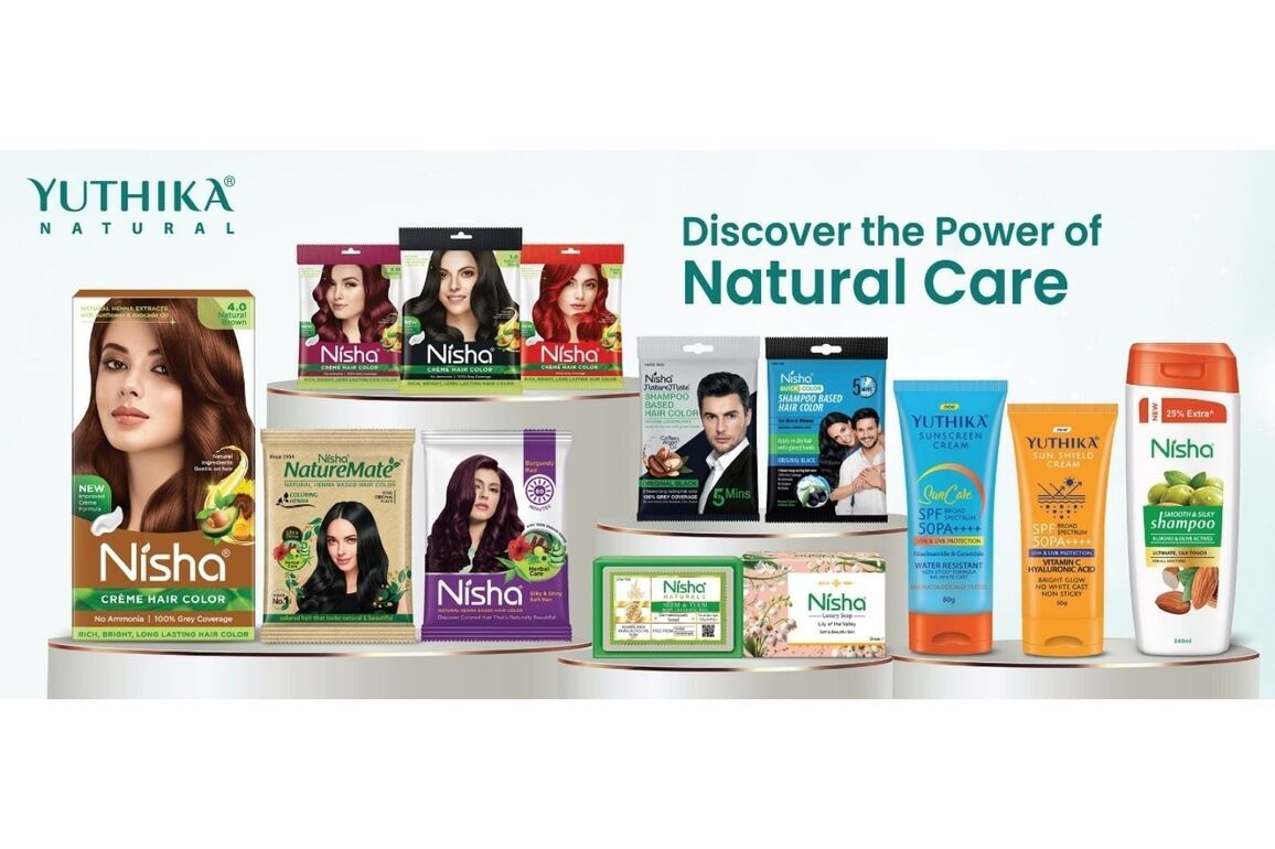 Yuthika Launches Yuthika Sun Shield Cream SPF 50 in it's skin care and expands hair color range as a global brand