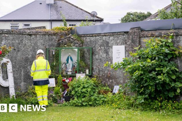 Tuam- Baby bottles found during excavation of mass baby grave