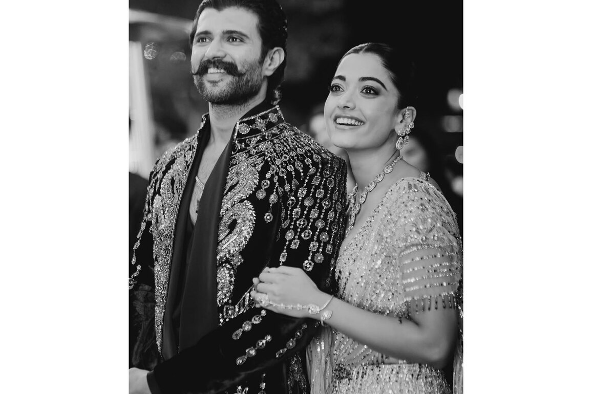 Rashmika Mandanna, Vijay Deverakonda share pictures from their sangeet, couple dances to tunes of love