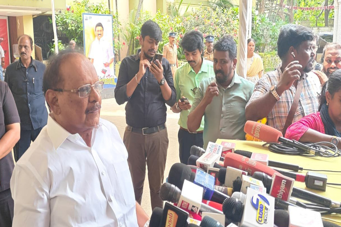"Attempt to create false perception": Tamil Nadu minister S Regupathy slams AIADMK, BJP over women's safety claims