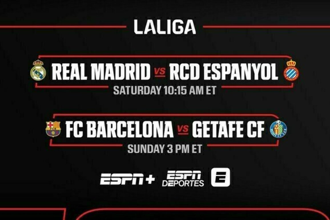 This Weekend on ESPN: LALIGA, Bundesliga, NWSL, Eredivisie, Women's Super League, More