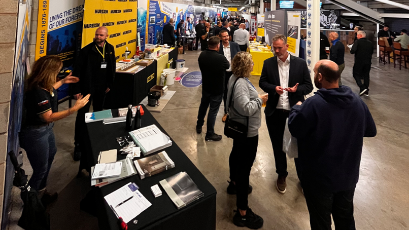 E. Tupling annual customer event "a huge success"