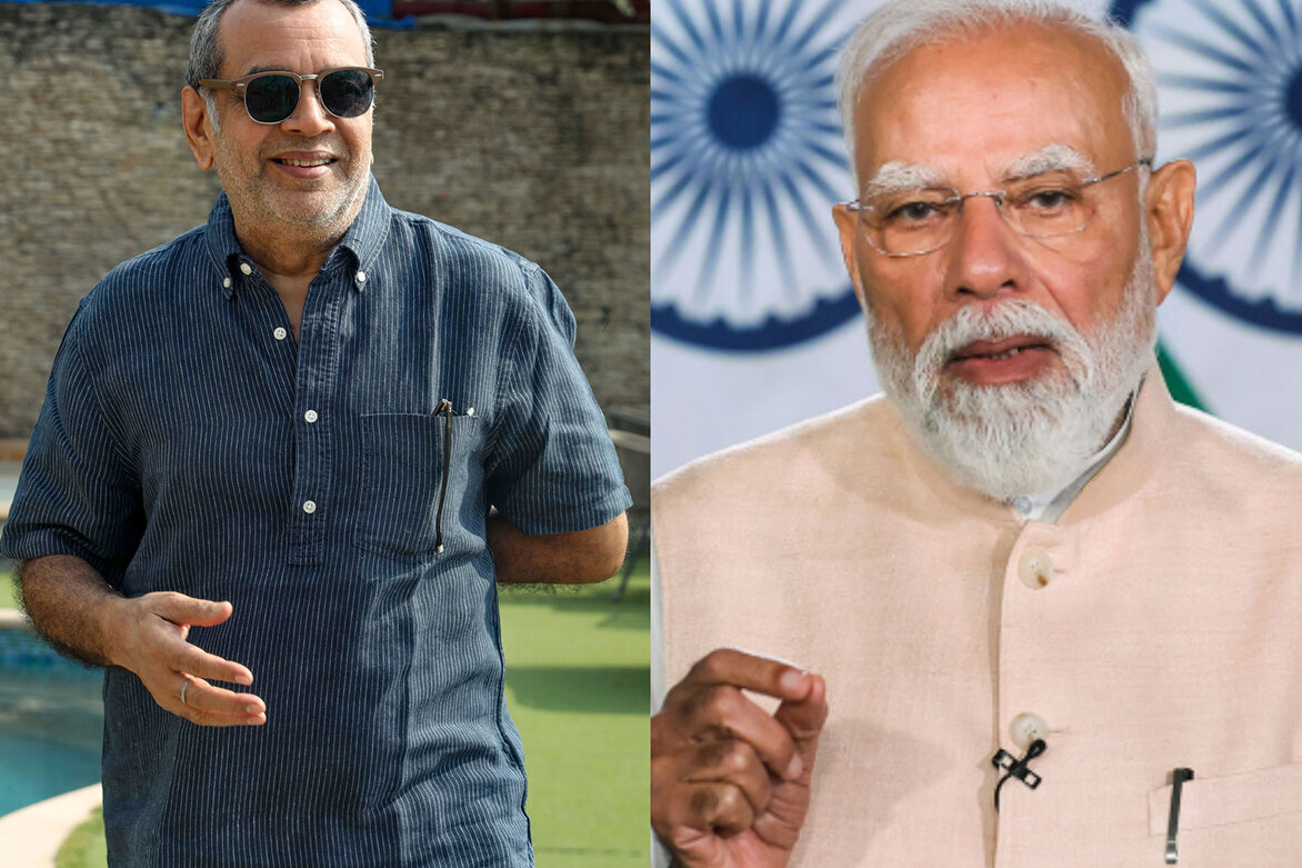 Paresh Rawal calls PM Modi a "man of progressive mind" as Prime Minister completes 12 years in office