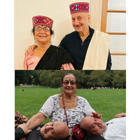 Anupam Kher wishes his mother Dulari on birthday, says "You are God's most beautiful blessing in our lives"
