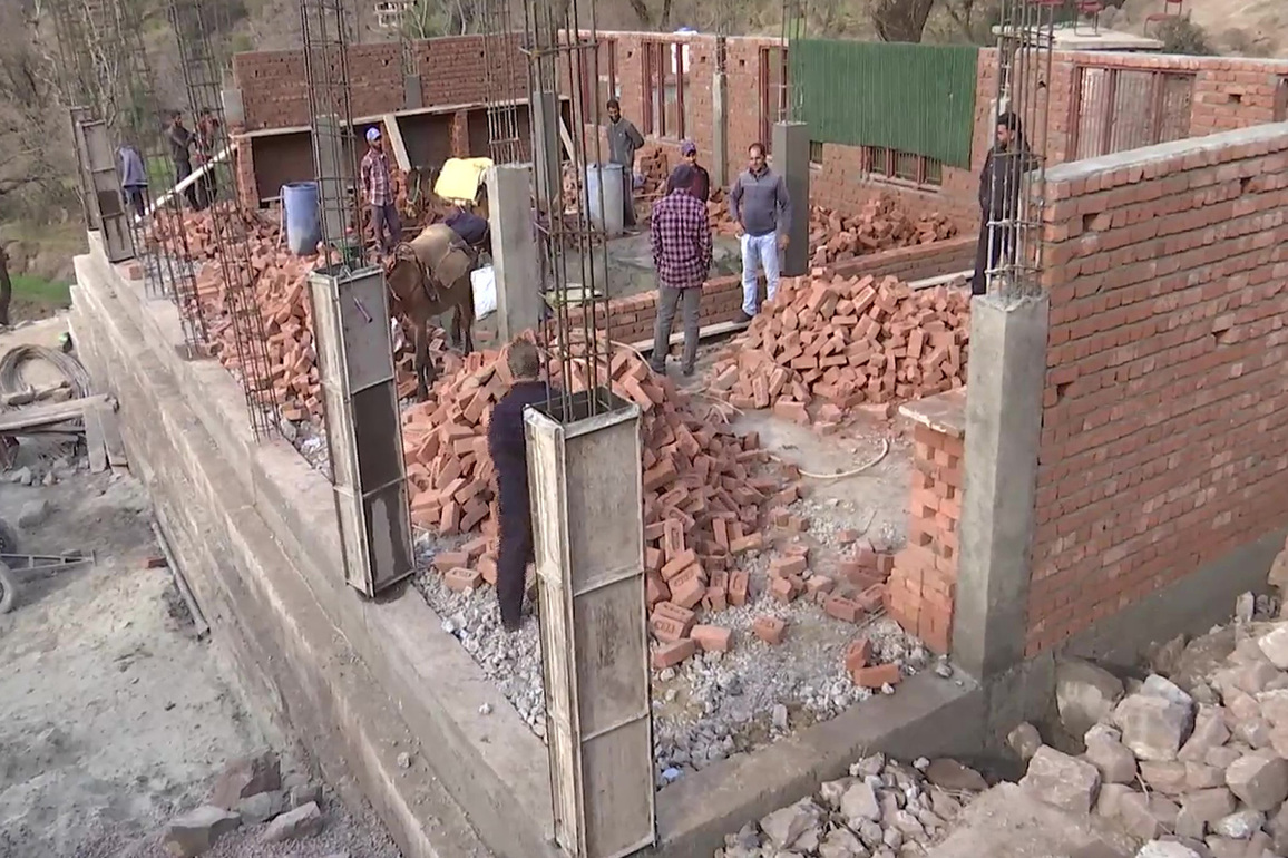 J-K's development push strengthens education in remote areas, new school building comes up in Rajouri
