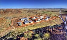 The camp at Cameco’s Kintyre project.