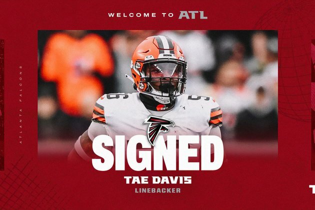 Falcons sign linebacker Tae Davis to one-year deal