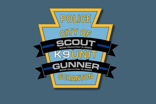 Scranton PD mourns loss of 2 K-9s in same week