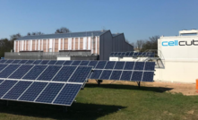  Enerox solar and CellCube VRFB installation at a commercial and industrial site.