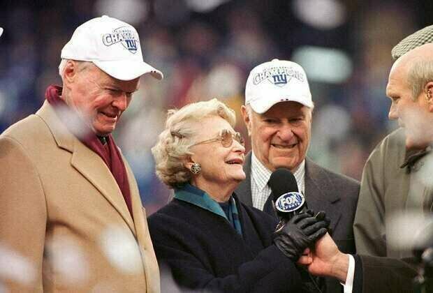 Giants statement on passing of Virginia Halas McCaskey