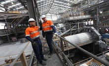 Inside Grange Resources Savage River magnetite concentrator in north-western Tasmania