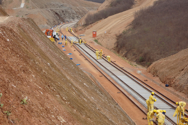 Construção da Transnordestina