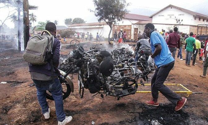Death toll climbs to 75 in Tanzania fuel tanker blast Death toll climbs to 75 in Tanzania fuel tanker blast