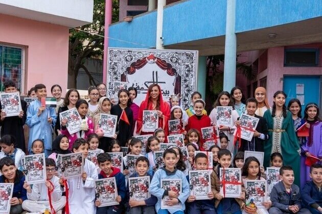 Kalimat Foundation brings its humanitarian message to Morocco with 600 books