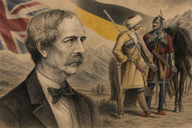 The first proxy war against Russia Britain in the Caucasus
