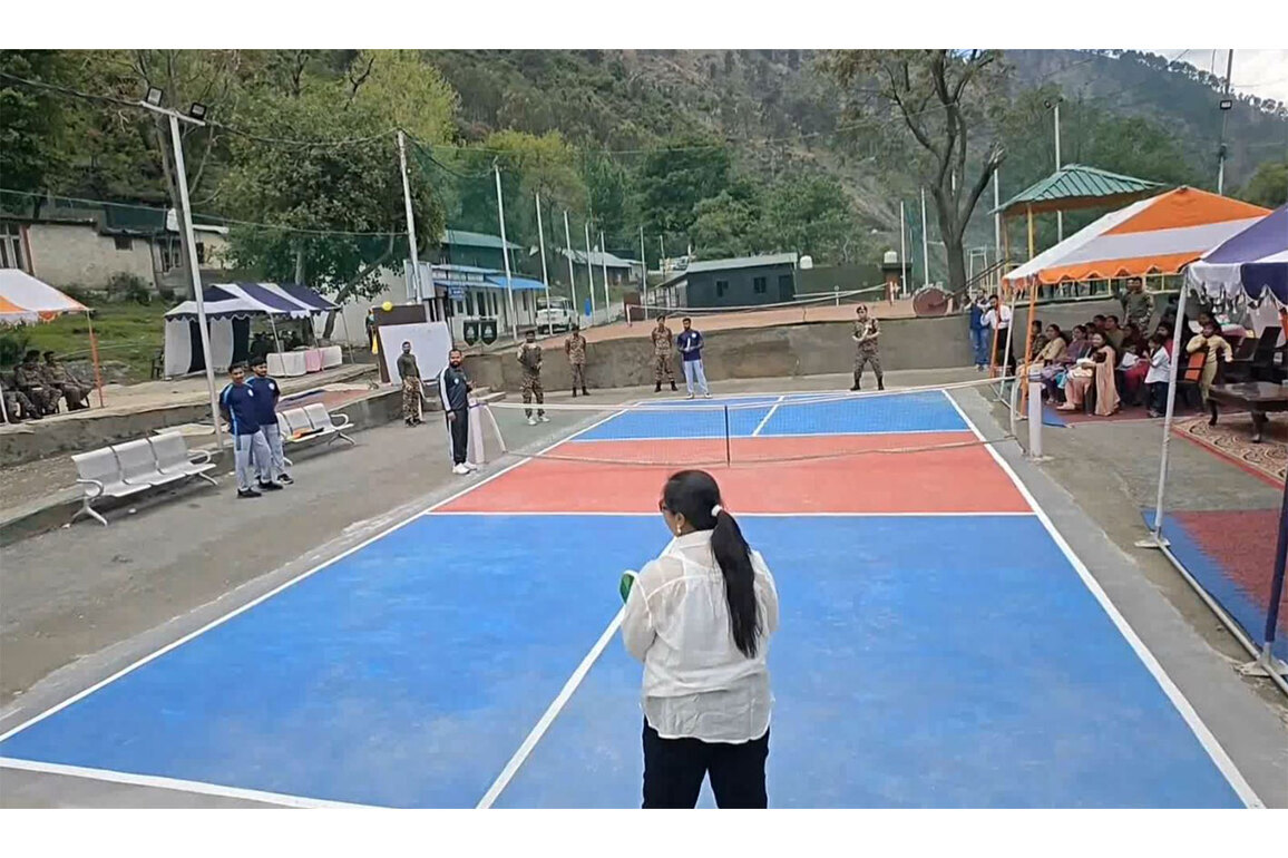 CRPF's 84 Battalion inaugurates J-K's first Pickleball court