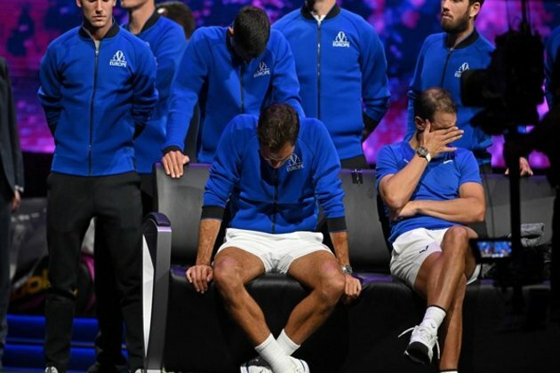 Roger Federer bids teary farewell to tennis career, longtime rival Nadal weeps too