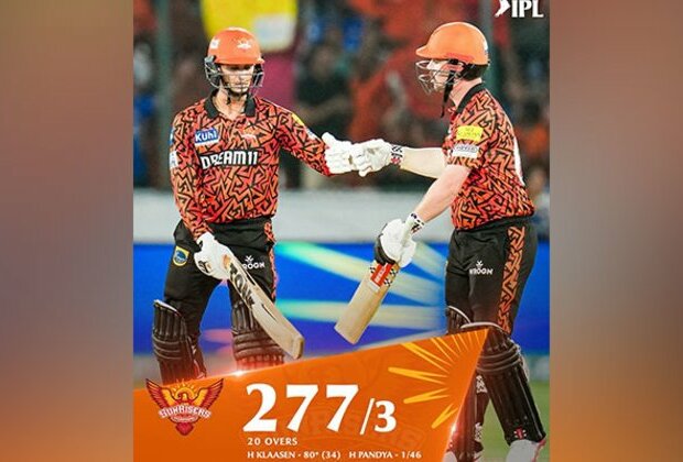 IPL 2024: Klaasen, Head, Abhishek's blitzkrieg help SRH register highest score in IPL history