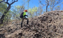 Sampling at Mt Garnet