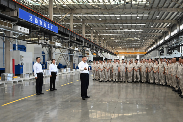 CHINA-HENAN-LUOYANG-XI JINPING-INSPECTION (CN)