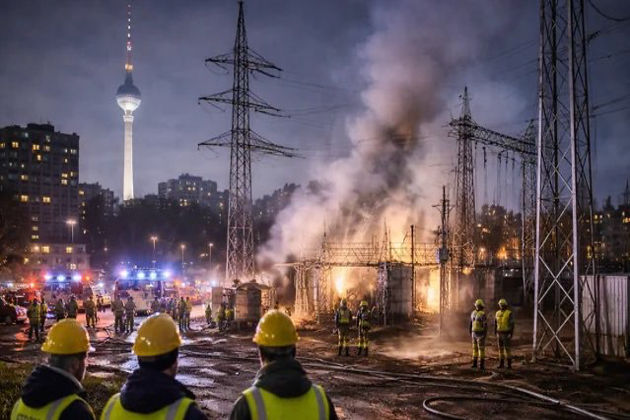 Power restored to 45,000 Berlin homes after sabotage caused blackout