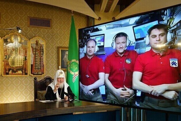 Russian Orthodox Christian leader sends warning from Earth to space 