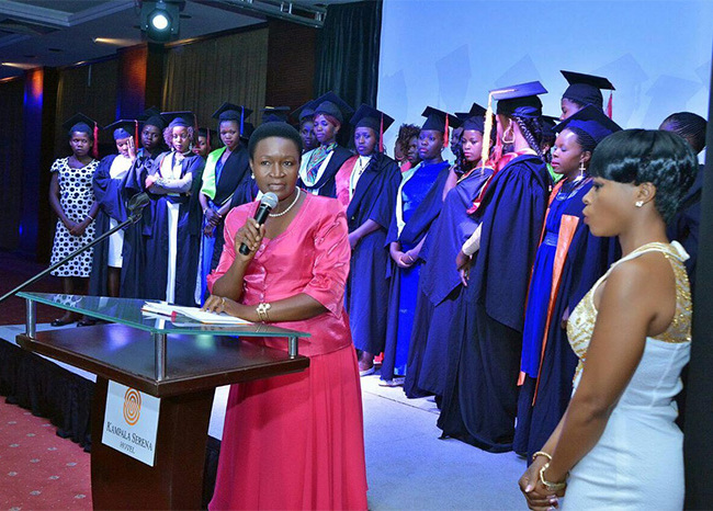  tate inister for rimary ducation osemary eninde speaking during the  graduation ceremony  