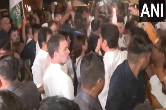 Pahalgam terror attacks: Congress MP Rahul Gandhi joins candlelight protest