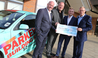 Parker Building Supplies golf fundraiser generates £15,000