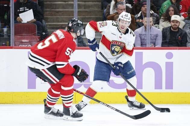 Panthers test perseverance with visit to banged-up Blues