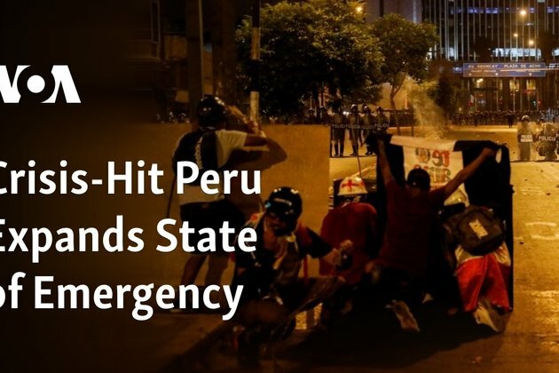 Crisis-Hit Peru Expands State of Emergency