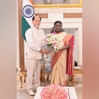 Nagaland CM Neiphiu Rio meets President Droupadi Murmu