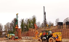  Borehole drilling in underway at the United Communities Shaldon Road residential project ahead of installation of an ambient shared ground loop array