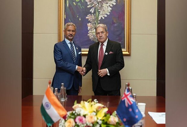 EAM S Jaishankar meets New Zealand Dy PM Winston Peters