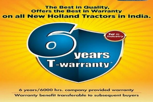 New Holland Agriculture announces 6-year warranty on all tractors