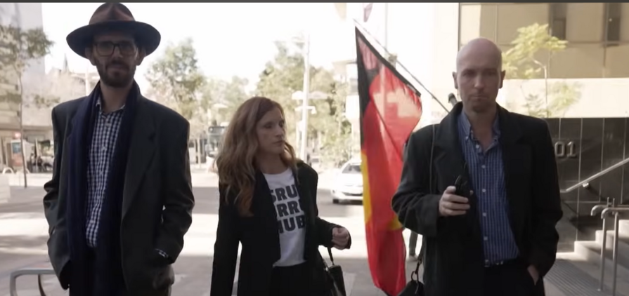 Gerard Mazza,Tahlia Stolarski and Jesse Noakes Credit: ABC Four Corners