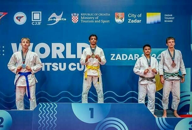 UAE youth team wins 18 medals at World Jiu-Jitsu Cup 2024 in Croatia