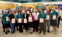 Ridgeons employees celebrate over 800 years of service