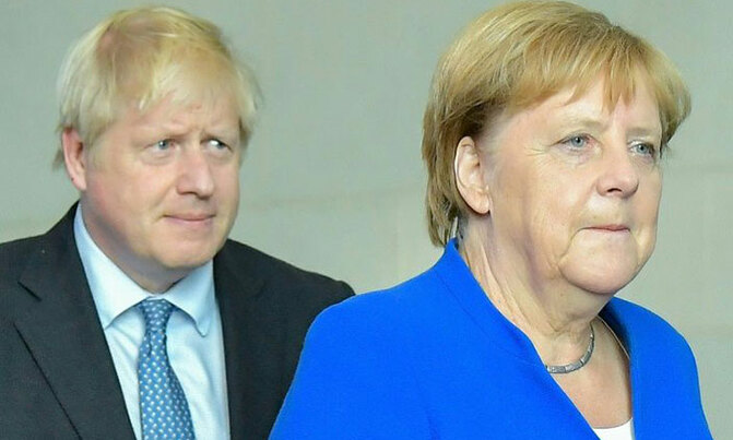 UK's Johnson to hold Brexit talks with Macron after Merkel offers glimmer of hope UK's Johnson to hold Brexit talks with Macron after Merkel offers glimmer of hope