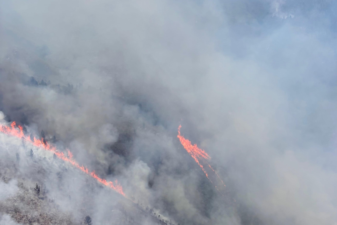 SOUTH AFRICA-WESTERN CAPE-WILDFIRES