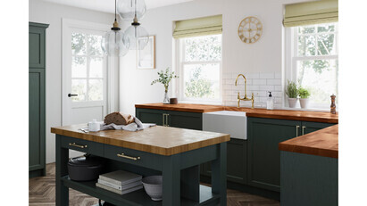 Tuscan Solid Wood Worksurfaces brochure is updated with inspirational lifestyle photography 